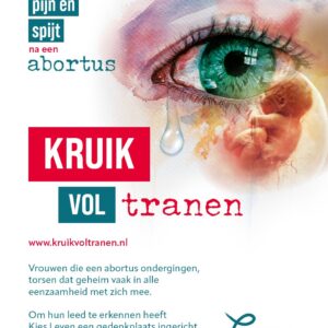 Poster Kruik vol tranen versie B